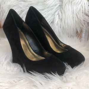 BCBGeneration Suede Platform Heels